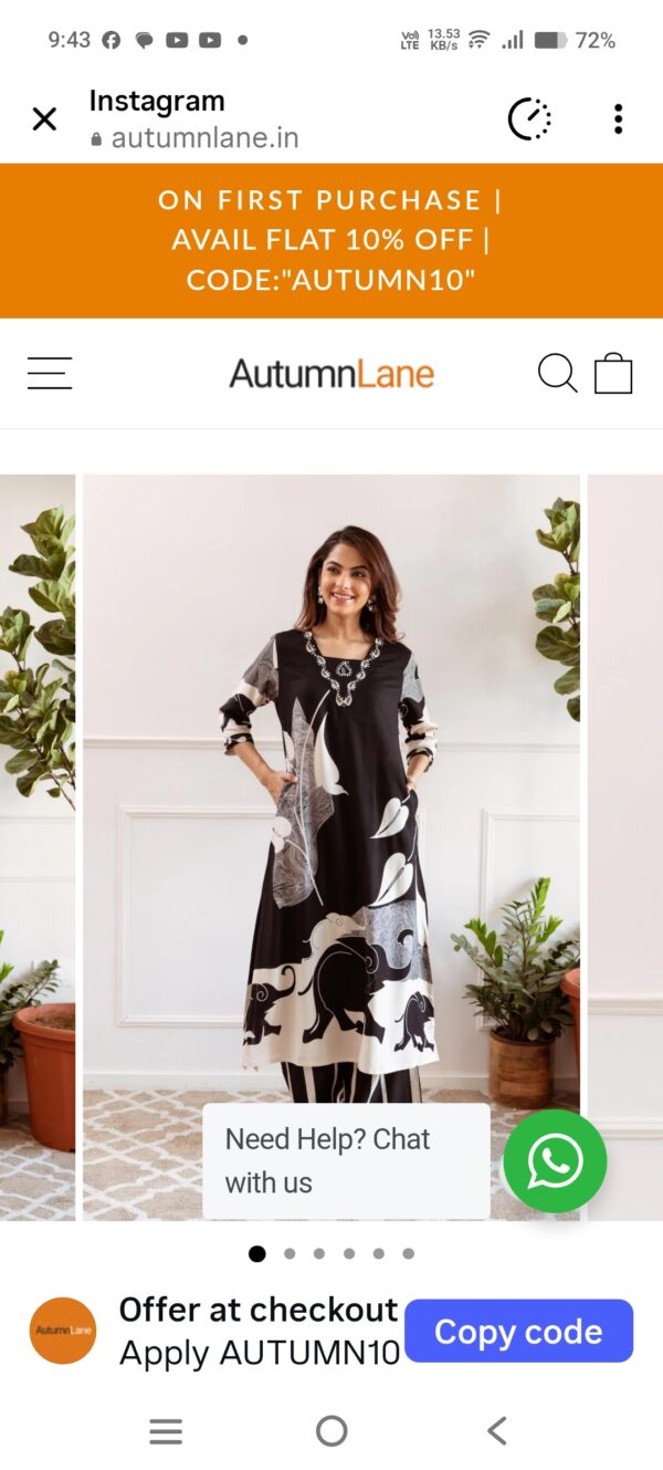 Embroidered Pakistani Kurti – Traditional Elegance