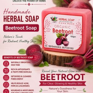 Beetroot soap